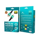 Cable HDMI V2.1 8K HDTV PREMIUM 3M, Caja.