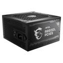 Fuente de alimentación MSI MAG A850GL PCIE5 Black, 80 PLUS Gold, Formato ATX.