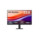 Monitor LG 24U421A-B Curvo (1500R) 23.8", FHD VA, HDMI / USB-C (15W) / Audio-Out