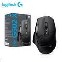 Mouse Logitech G502 X Hero USB 25k Dpi Lightforce Black .