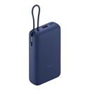 Xiaomi 33W Power Bank 20000mAh, Azul (Cable Integrado).