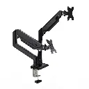 Soporte para Monitor DOBLE MUA8014B, MONTAJE PANTALLAS DE 14'' A 32''