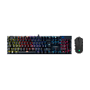 Kit Gamer 2 en 1 Teclado Mecanico Halion Harrier K201C Mouse  RGB 7200DPI