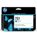 Tinta HP B3P19A (727A), 130ML Cyan