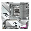 Placa Base GIGABYTE B850M AORUS ELITE WIFI6E ICE, Chipset AMD B850, Socket AMD AM5, ATX