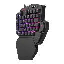 Teclado gaming mecanico Redragon DITI SWITCH BROWN, USB, RGB