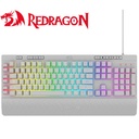 Teclado Redragon SHIVA Spanish K512W-RGB-SP WHITE
