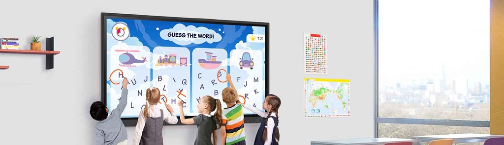 Pantalla Interactiva LG Serie 98TR3DK-B, 98" UHD IPS Touch IR, Android 13.