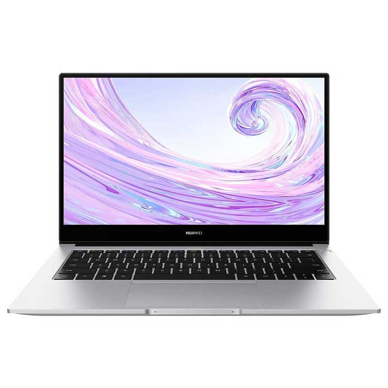 Laptop Huawei MateBook D 14 14" FHD, Intel Core i5-10210U 1.6-4.20Ghz, Ram 8GB, 512GB SSD, Huella, Win10.