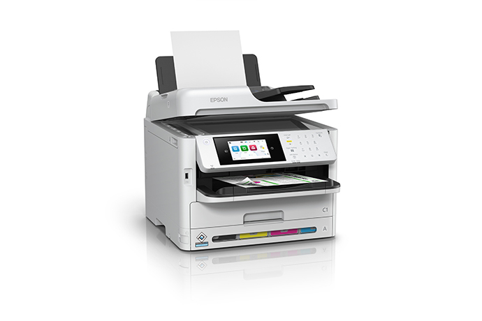 Impresora Multifuncional Epson WorkForce Pro WF-C5810, Imprime/Escanea/Copia/Fax/LAN/WiFi.