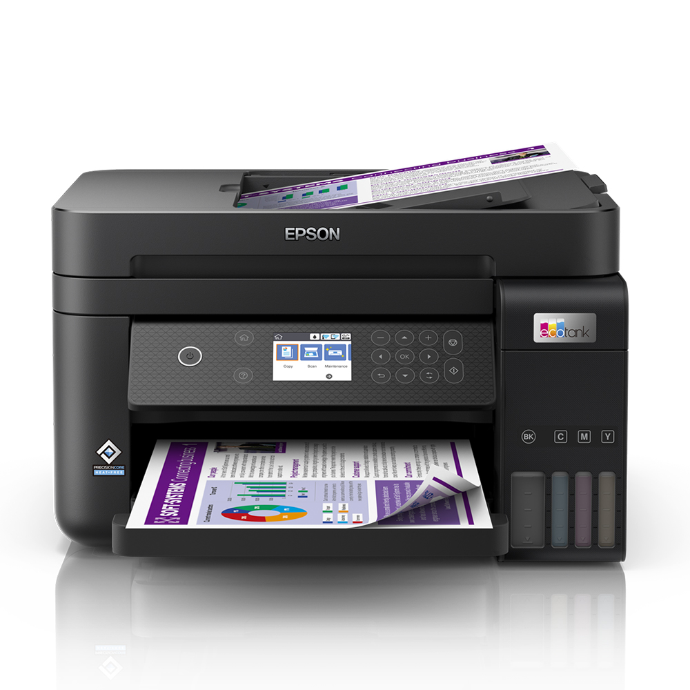 Impresora Multifuncional Epson L6270, Imprime/Escanea/Copia/Fax Duplex/LAN/WiFi.