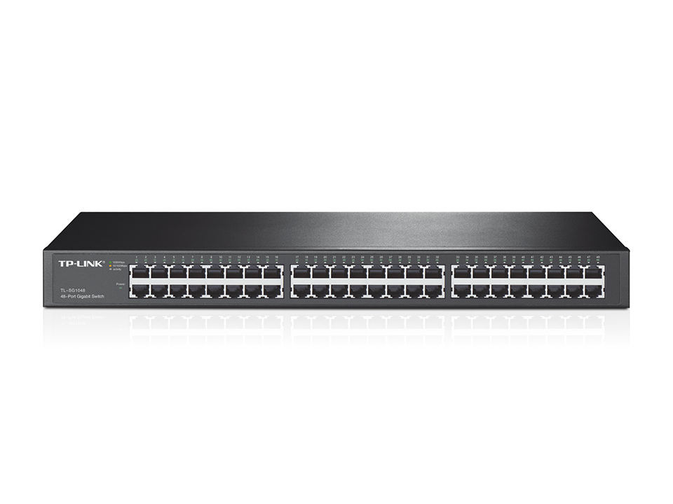 Switch Tp-Link TL-SG1048, 48 Puertos Rj45, 10/100/1000 Mbps.