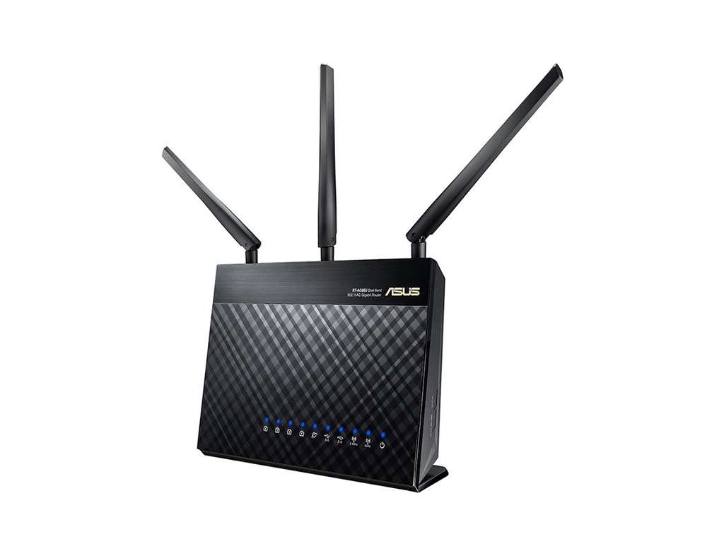 Router Internet Wifi Asus RT-AC68U V3 AC1900 Dual Band Gigabit WiFi 802.11ac (3x3).