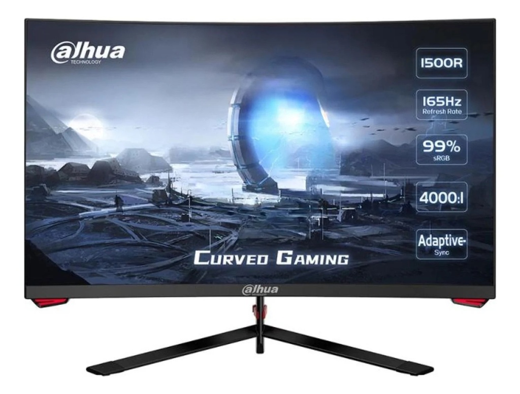 Monitor Dahua Gaming 24" DHI-LM24-E230C 165Hz Curvo.