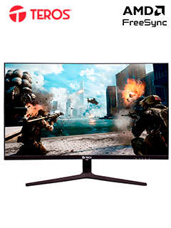 Monitor curvo Teros TE-2731S, 27" VA, 100Hz, 1920x1080, Full HD, HDMI, VGA, VESA, FREESYNC