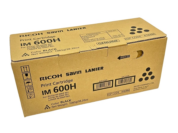 TONER RICOH 418477 (IM 600), NEGRO