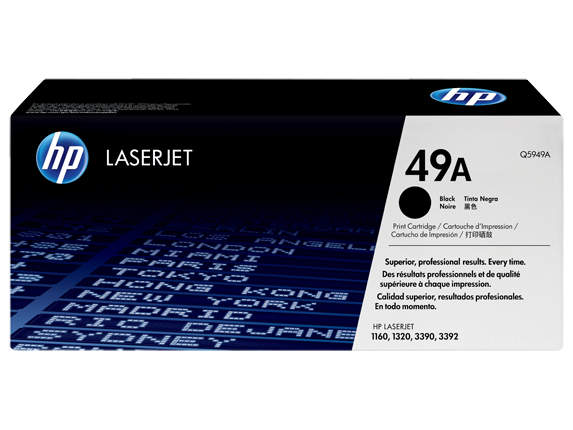 Toner HP (49A) Q5949A Negro.