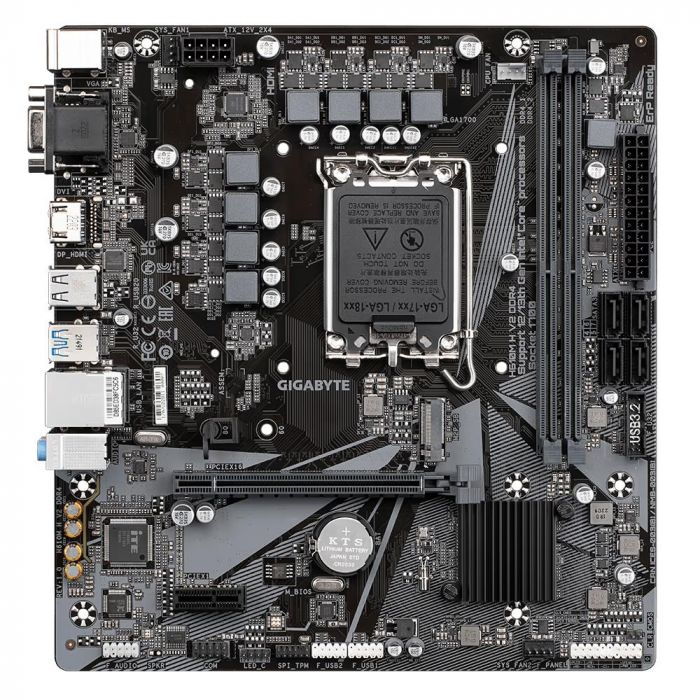 Placa Base Gigabyte H610M H DDR5 LGA1700 MicroATX