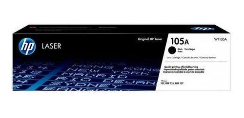 Toner HP W1105A (105A), Negro 1000 Paginas.