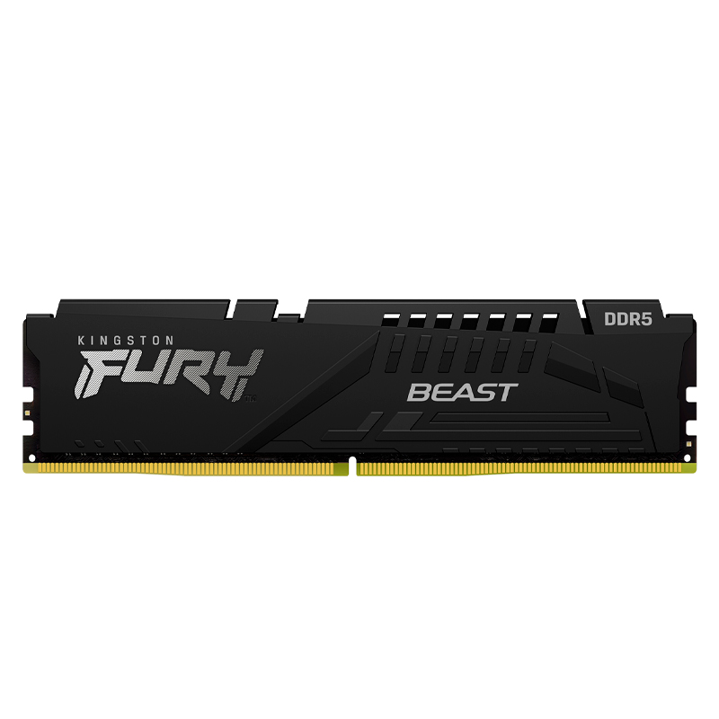 Memoria Ram Kingston Fury Beast 16GB DDR5-5600MHz, PC5-44800, CL40, 1.25V, 288-Pin, DIMM