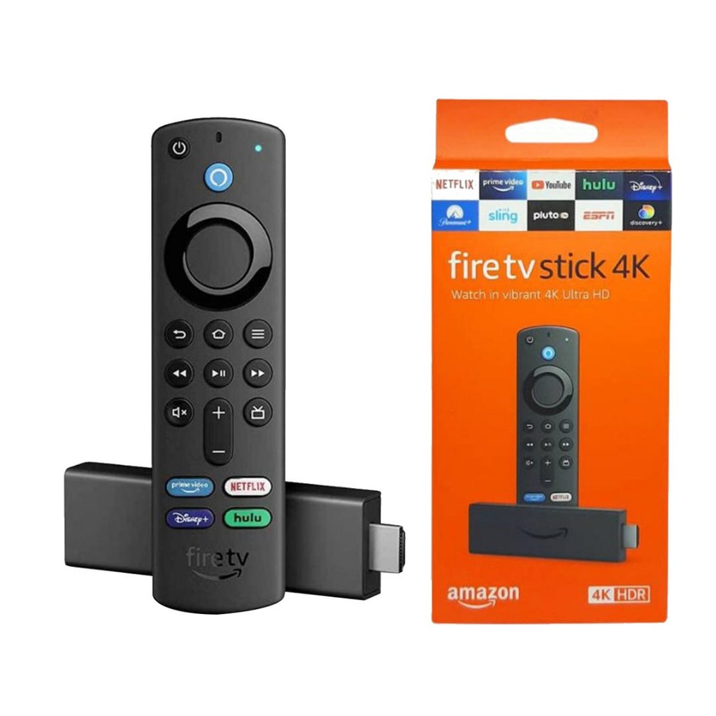 Amazon Fire TV Stick 4K 2022 con Alexa Voice Remote, Streaming.