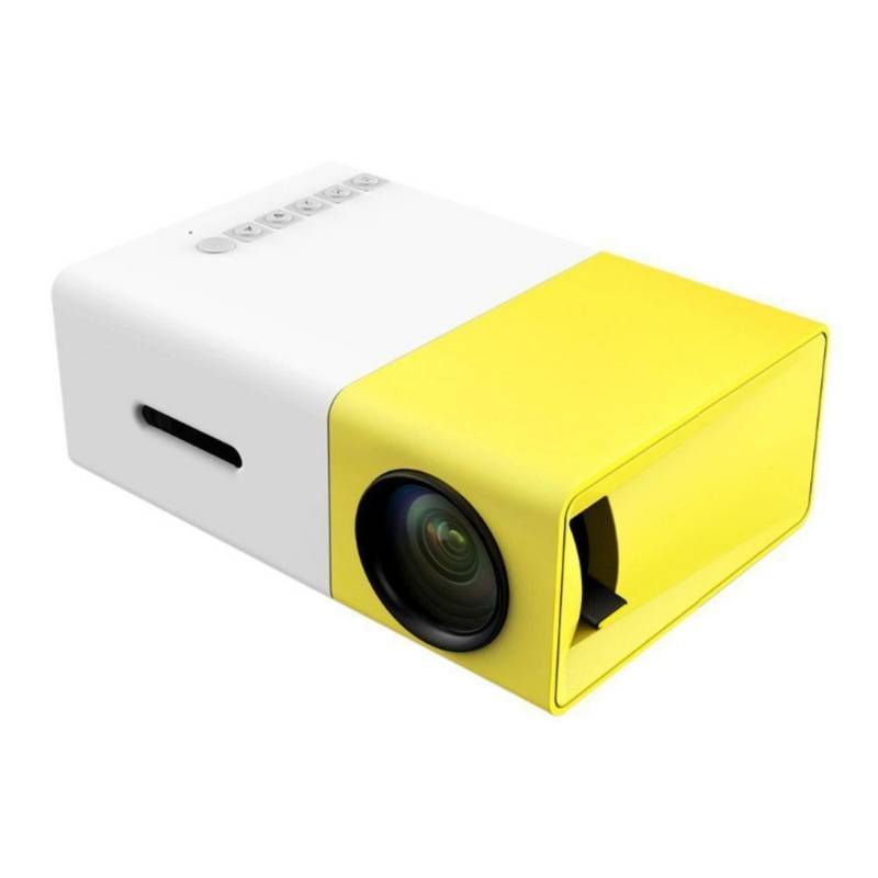 MINI PROYECTOR PORTÁTIL 1080P LED AV VGA HDMI USB SD