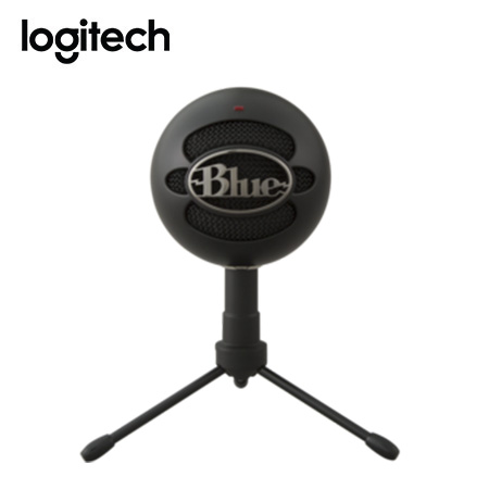 Microfono Logitech Blue Snowball Ice Usb Cardioid, Negro.