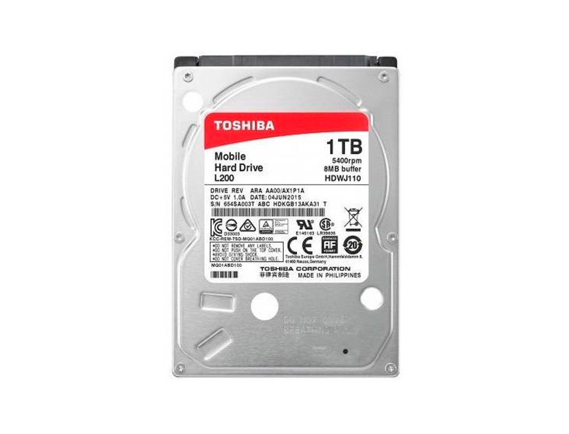 Disco duro Toshiba L200 1TB SATA  5400RPM 2.5"