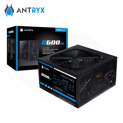 Fuente Poder Antryx B600W V3, ATX, AP-B600RV3S-R.