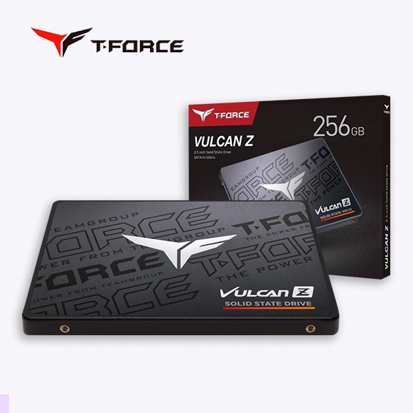 Disco Solido T-FORCE VULCAN Z, 256GB, SATA 6Gb/s, 2.5"