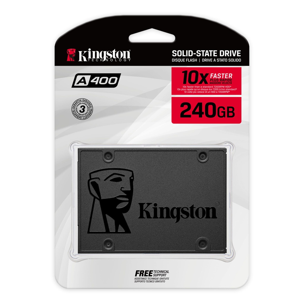 Disco Solido Kingston A400 240GB SATA 2.5"