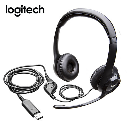 Audifono Logitech H390 USB Negro