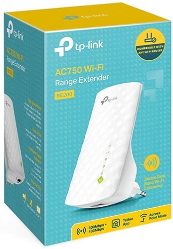 Extensor Wifi Tp-Link RE200 Dual Band AC750.