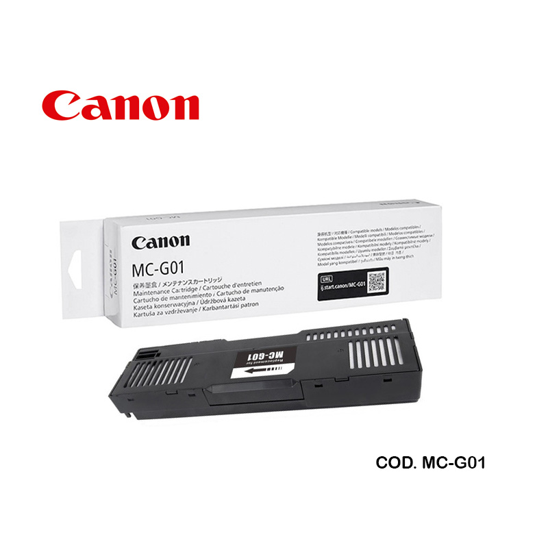 Cartucho de Mantenimiento Canon MC-G01, MAXIFY.