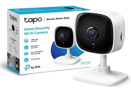 Camara de Seguridad WI-FI Tp-Link, Tapo-C100, 1080p.