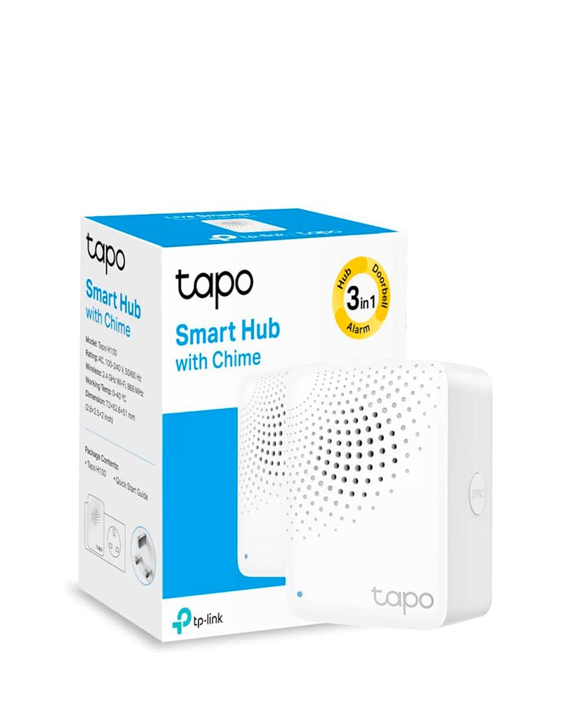 Hub Inteligente con Alarma TP-LINK, Wi-Fi, Tapo H100