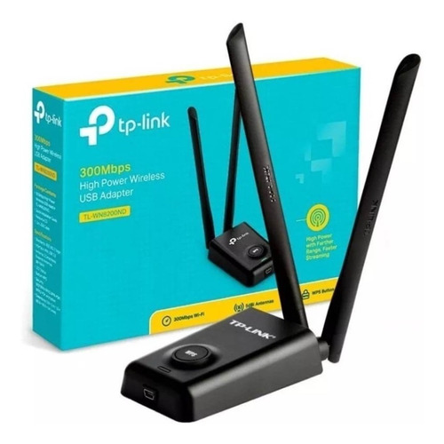 Adaptador WIFI USB TP-LINK TL-WN8200ND, 300mbps.