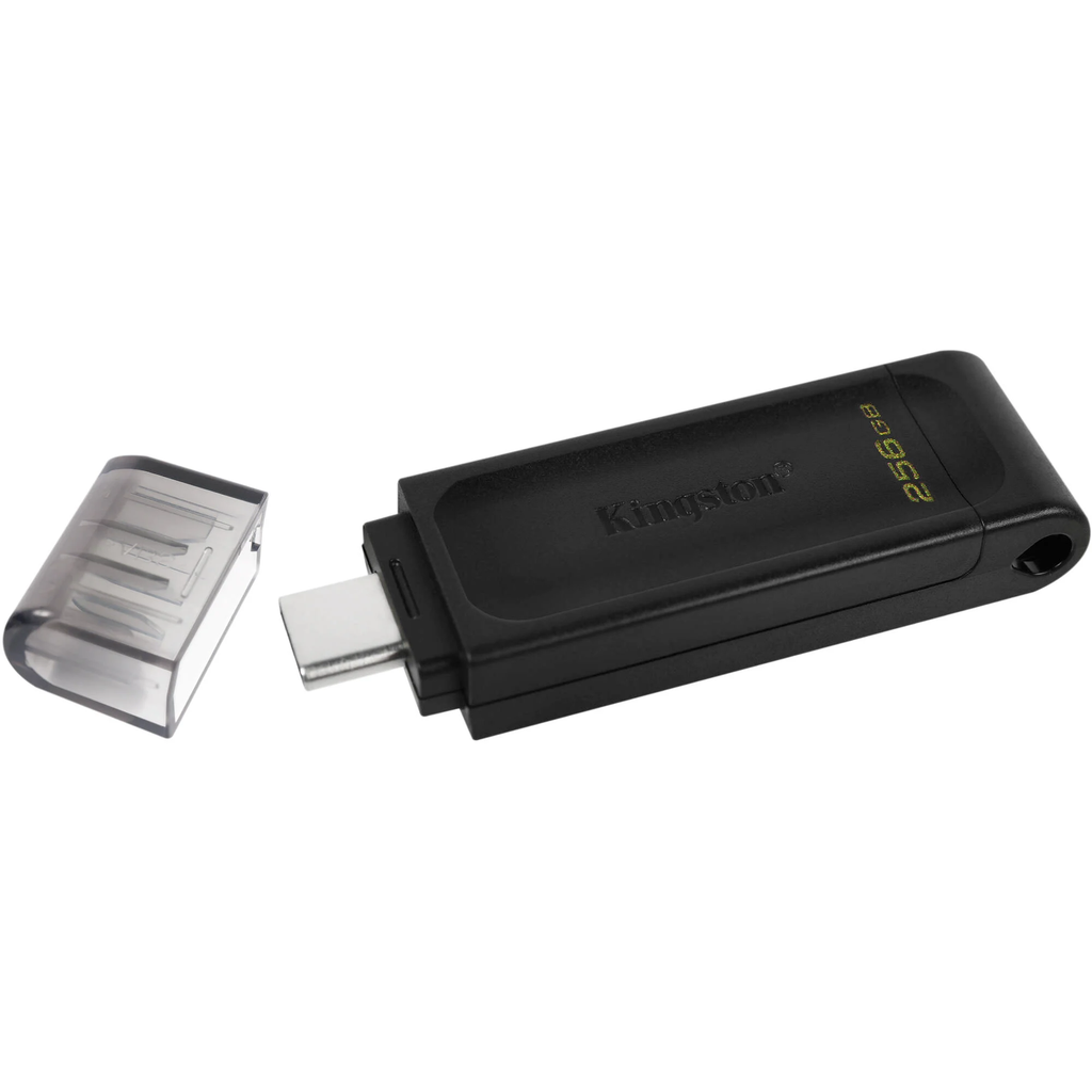 Memoria Flash USB Kingston DataTraveler 70, 256GB USB-C 3.2 Gen1, DT70/256GB.