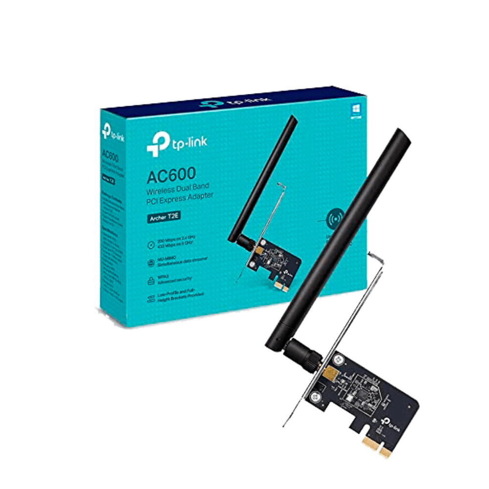 Tarjeta PCI-e Wi-Fi AC600 Doble Banda | Conexión Estable y Rápida TP-Link