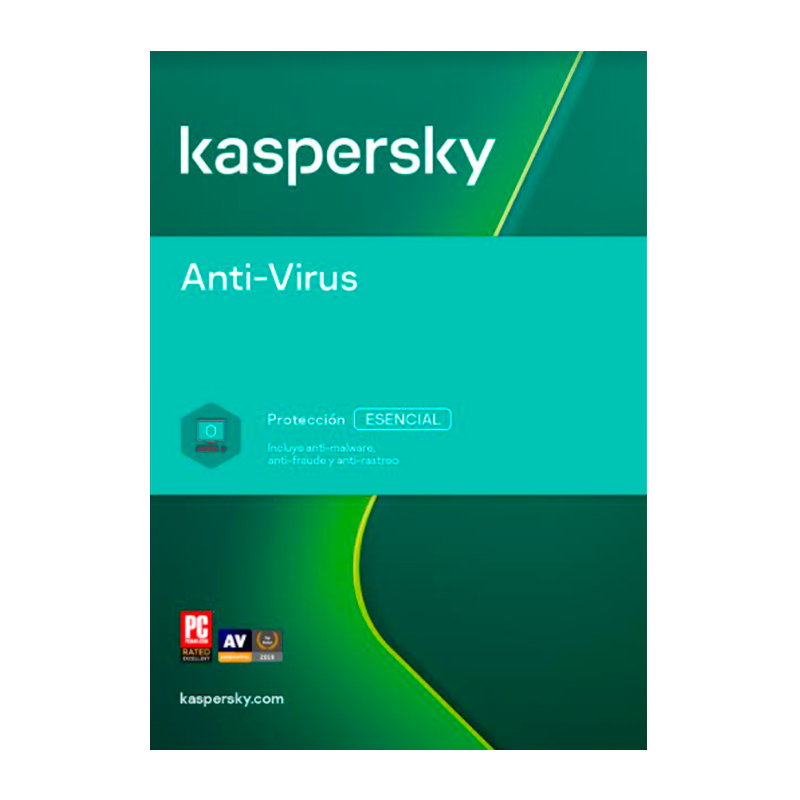 Antivirus Kaspersky 1PC Licencia 2 Años, Electronico codigo 