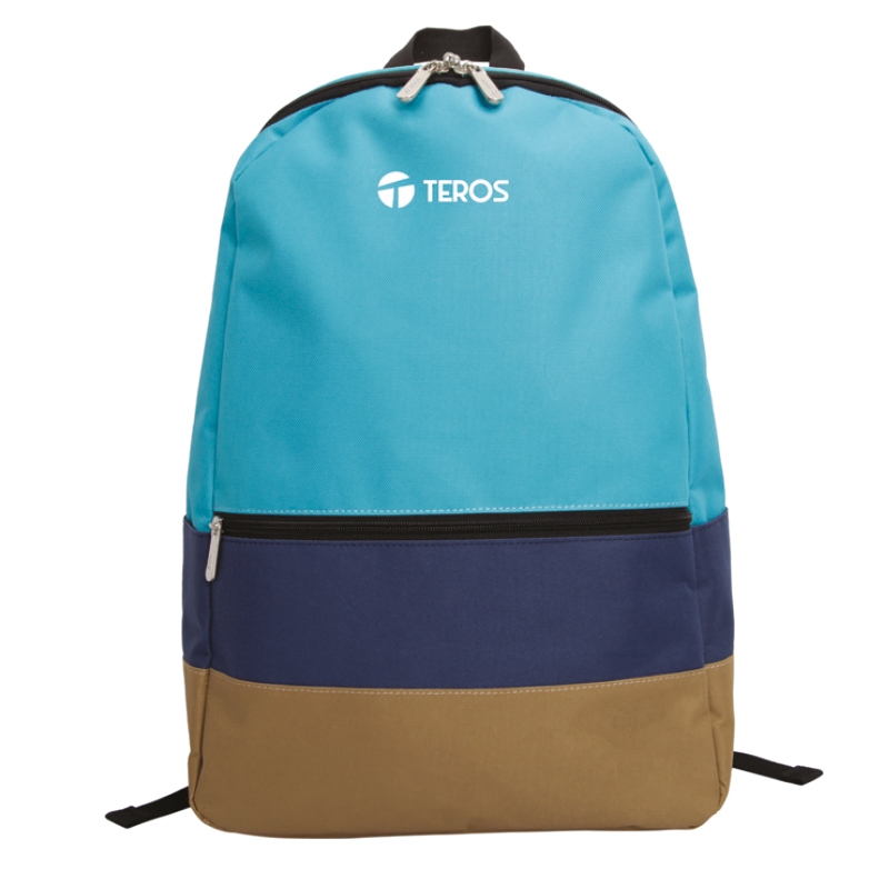 Mochila Teros TE-IDS2052, Poliester, para Laptop hasta 15.6", Azul Claro/Azul Oscuro.