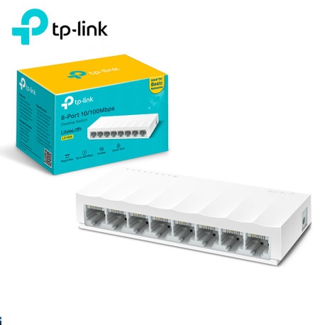 Switch TP-LINK LS1008 8 Puertos RJ45 10/100 Mbps