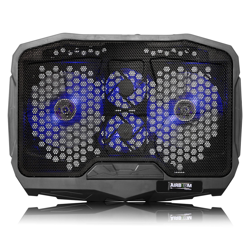 Cooler Externo Airboom Vortex2 AB 007, 2 Fan, Led.