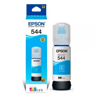TINTA (544) PARA IMPRESORA MULTIFUNCIONAL (L3250) COLOR CIAN. SEGUN EE.TT. - EPSON - T 544