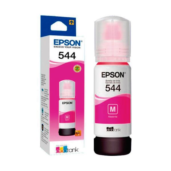 Tinta Epson (544) - T544320-AL, color magenta, contenido 65ml