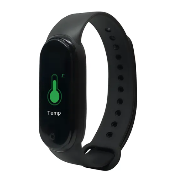 Smartband Nooz con termómetro 2.4" GNB-OQT3029 Negro