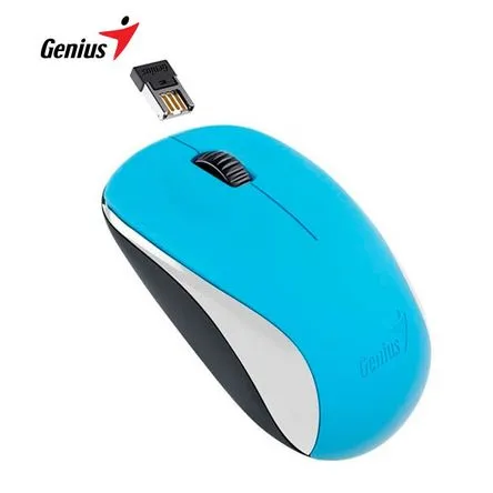 Mouse Inalambrico Genius NX-7000, Blueeye, 1200DPI, Azul.