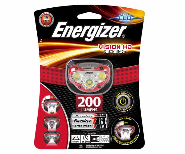 LINTERNA ENERGIZER 200LUMENES