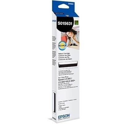 Cinta Epson S015631, negro, para Impresora LX-350.