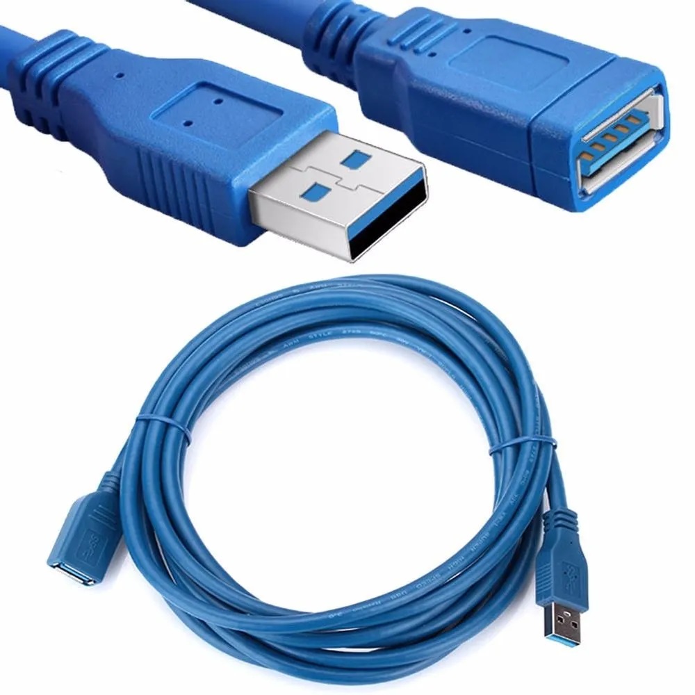 Cable Extension Usb 3.0 3M Macho a Hembra.